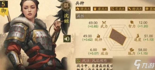 三国志战略版英雄命世沈姮