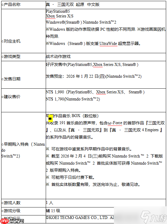 『真・三国无双 起源』大型DLC『梦幻四英杰』即日起开放预购！