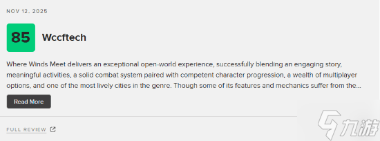 网易《燕云十六声》M站72分：有望成为开放世界RPG的标杆