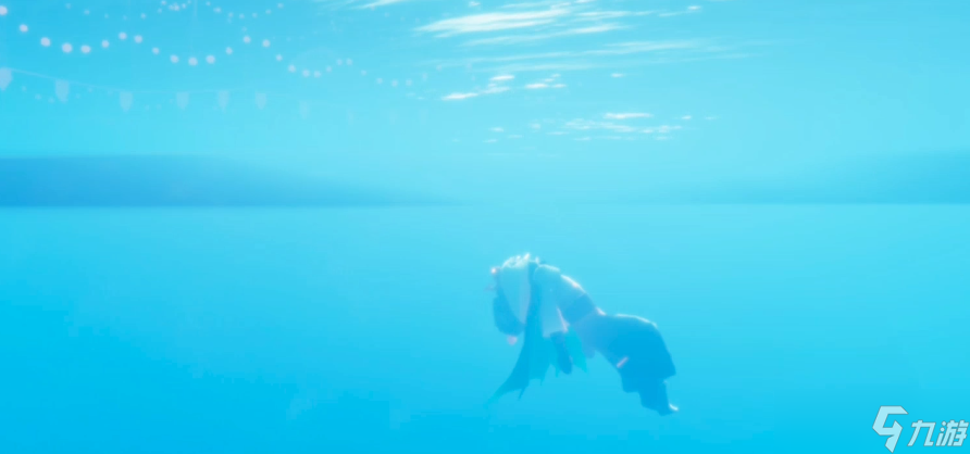 光遇如何在水里倒下