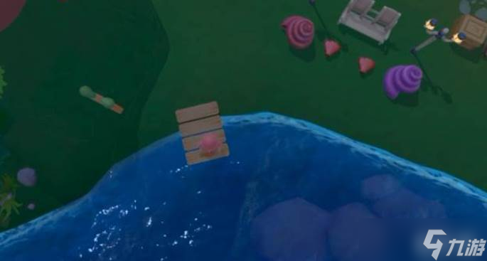 摩尔庄园别人家钓鱼