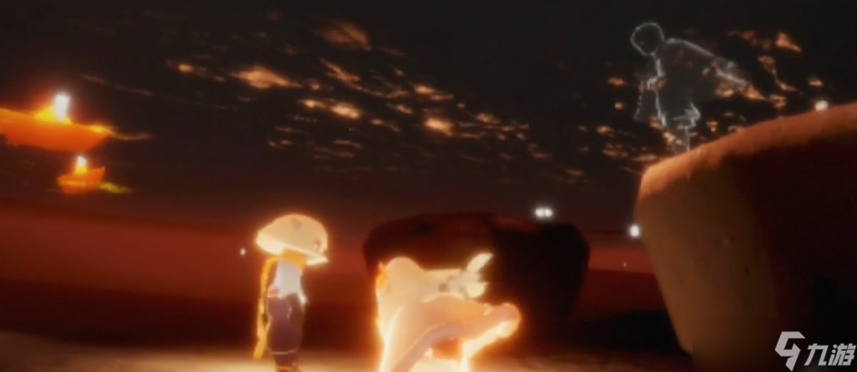 光遇如何在水里倒下