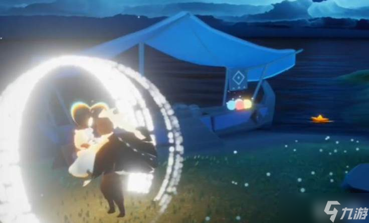 光遇单人旋转光圈