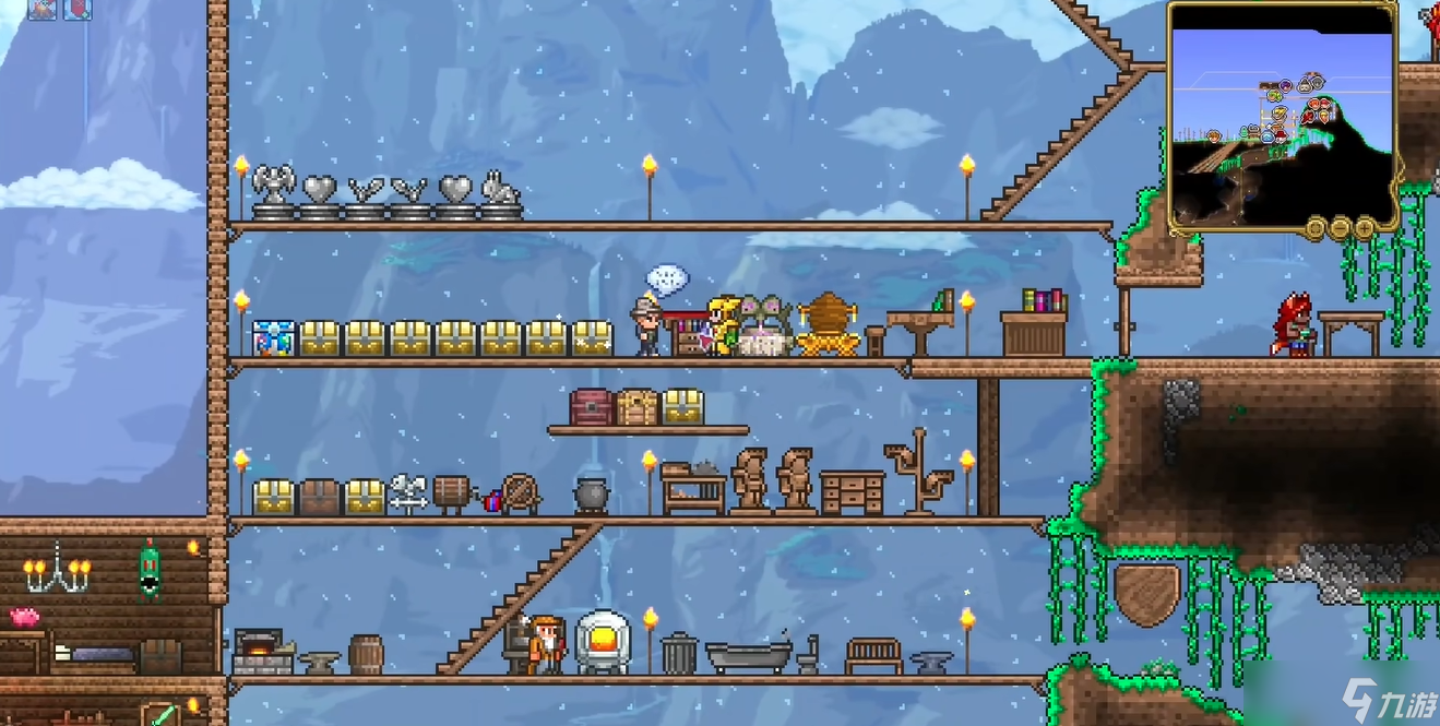 泰拉瑞亚怎么洗属性