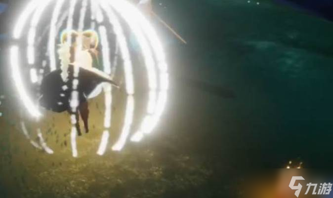 光遇单人旋转光圈