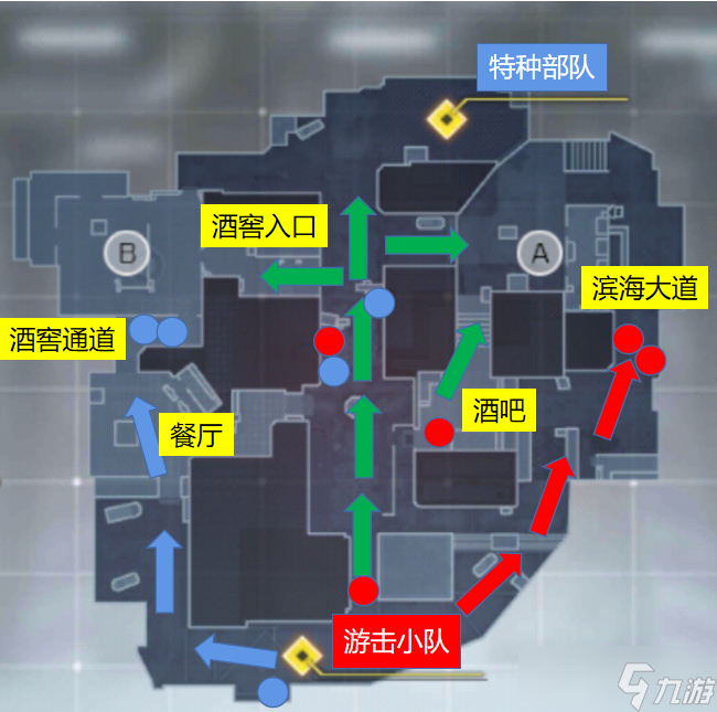 使命召唤手游滨海酒镇爆破攻略 滨海酒镇爆破点位攻略