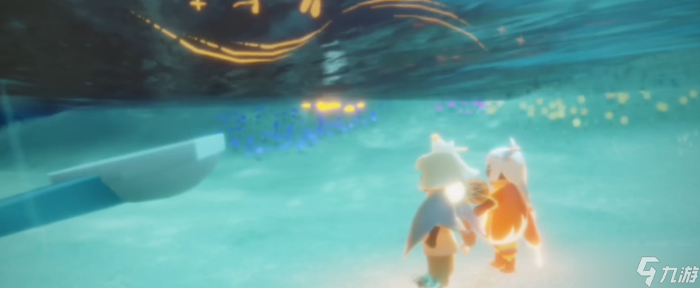 光遇怎么在水里倒下