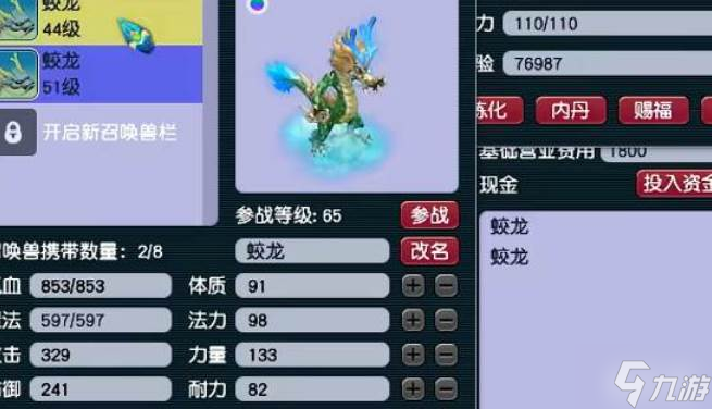 梦幻西游蛟龙饰品