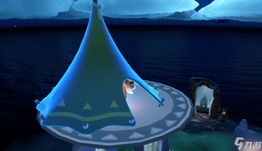 光遇怎么把帐篷反着放