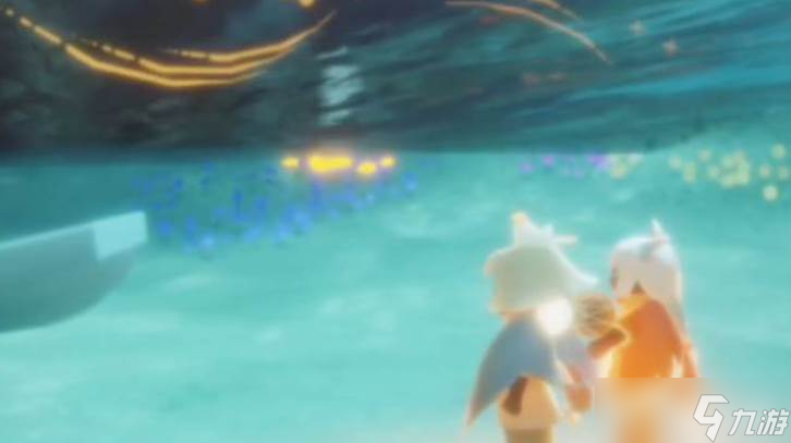 光遇水里倒下玩法