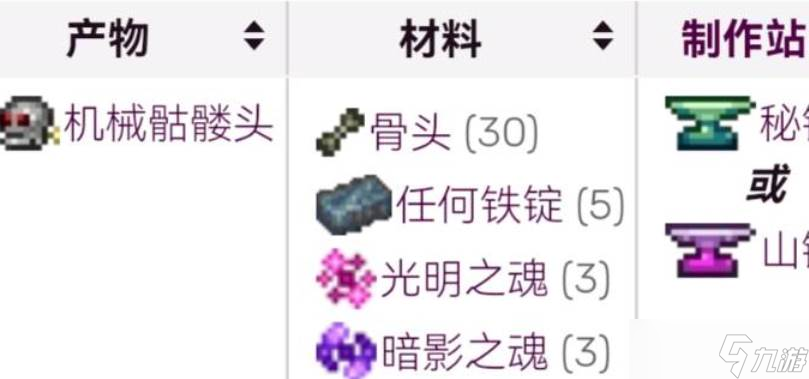 泰拉瑞亚机械骷髅召唤玩法