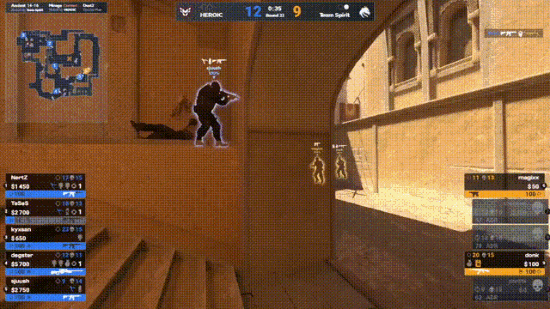 队友不给力！donk赛点绝境打出惊天1v5 仍输掉比赛