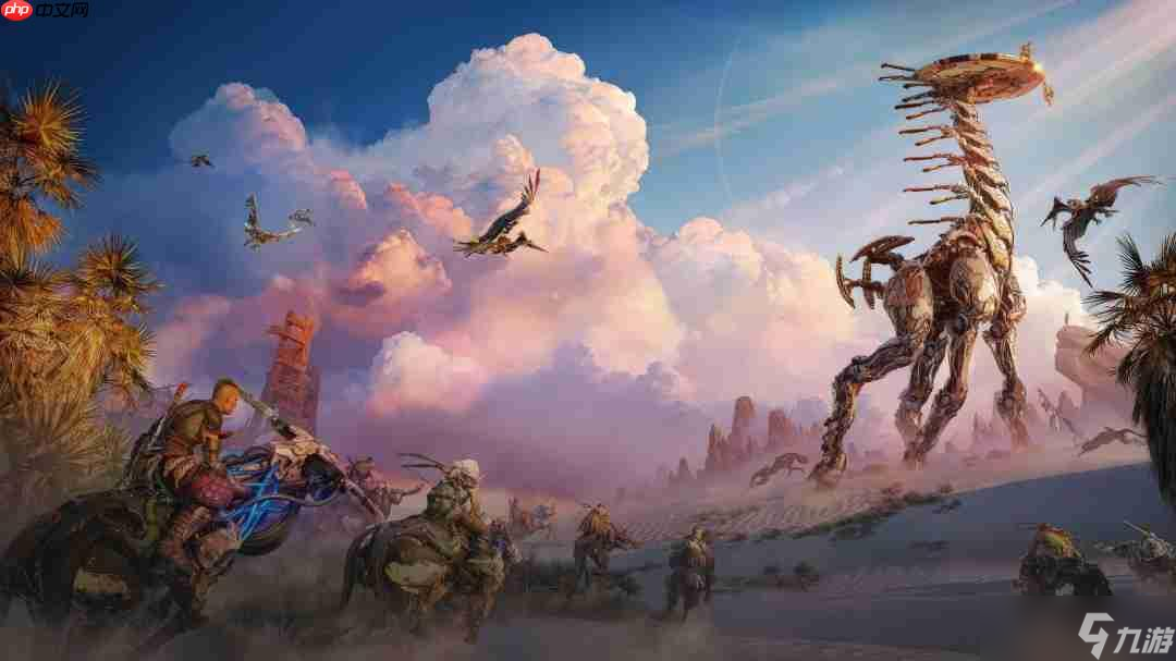 《地平线 钢铁边境》采用虚幻5 受《怪物猎人》启发
