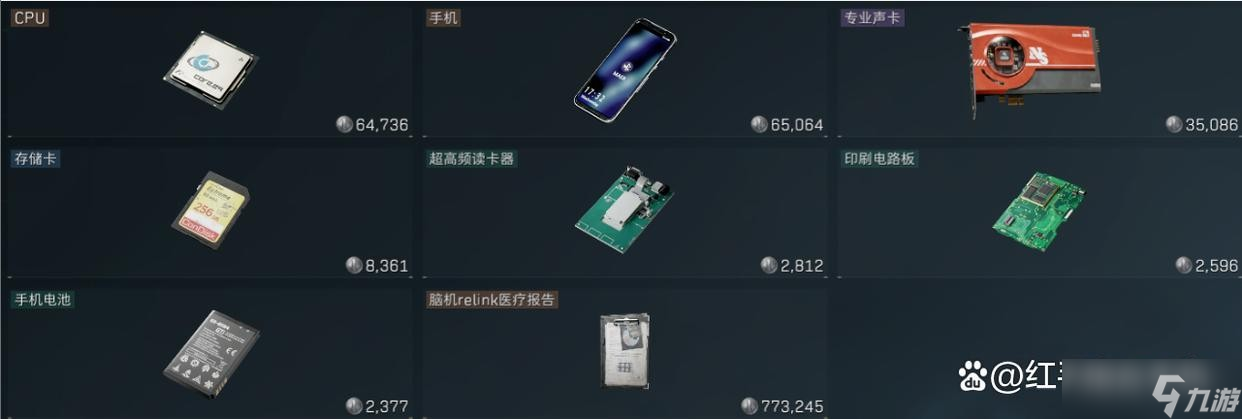 三角洲行动S7赛季制造/上交物品速览