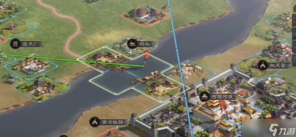 三国志战略版如何过桥