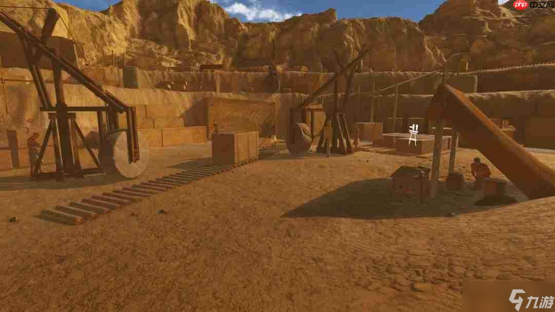 古埃及金字塔建造模拟游戏《埃及前沿》登陆Steam EA