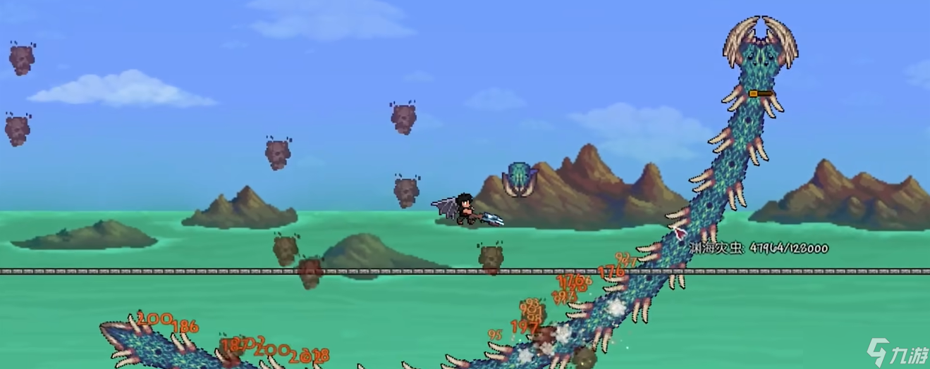 泰拉瑞亚手游怎么打渊海灾虫