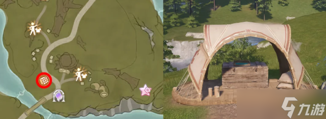 无限暖暖愿望球速达小游戏分布的位置大全