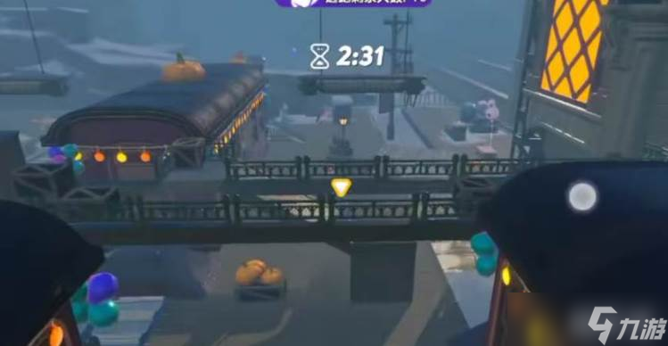 《蛋仔派对》候车大厅躲藏点