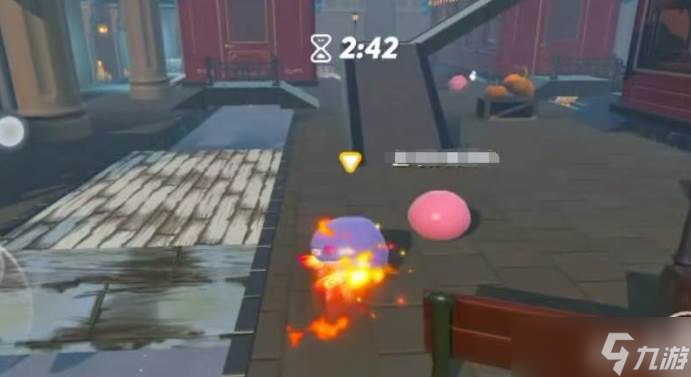 《蛋仔派对》候车大厅躲藏点