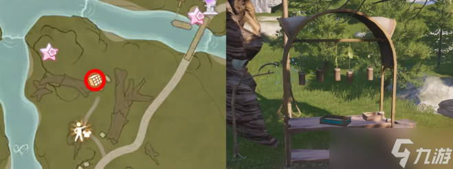 无限暖暖愿望球速达小游戏分布的位置大全