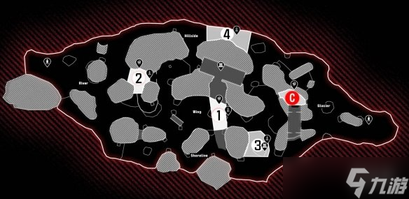 《使命召唤黑色行动7》坠机点地图点位一览