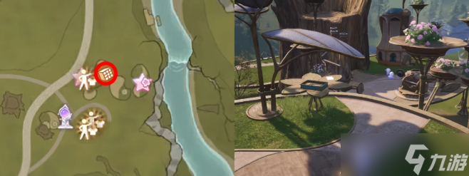 无限暖暖愿望球速达小游戏分布的位置大全