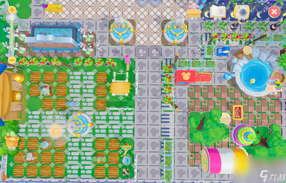 摩尔庄园怎么挪动建筑物