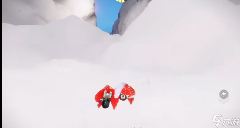 光遇怎么完全穿过一大堆白云