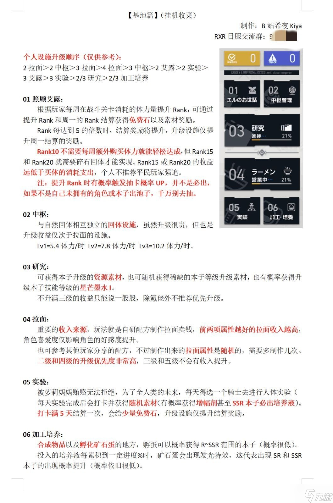 溯回青空新版本入手指南