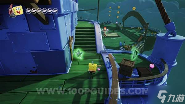 《海绵宝宝潮汐巨神》水母全收集攻略 水母位置一览