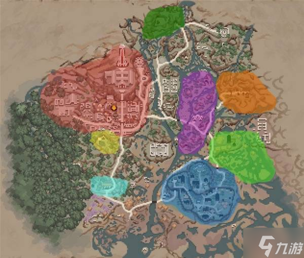 《困兽之国Drova Forsaken Kin》地图解析截图