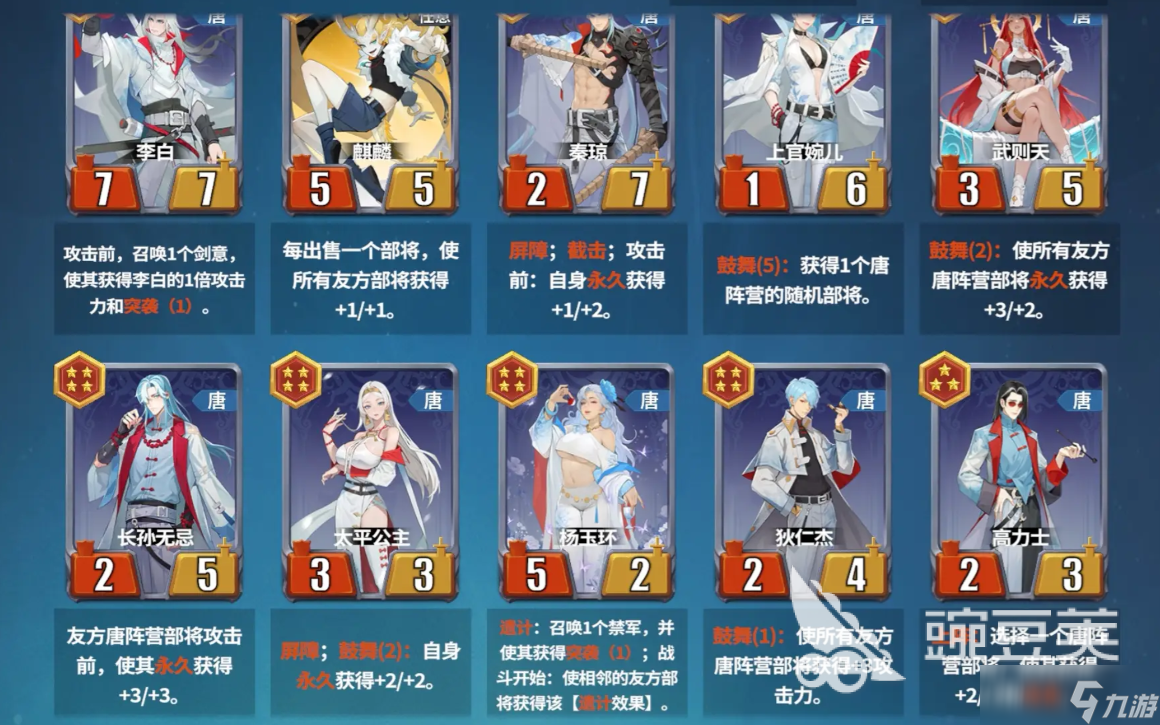 千机阵阵容攻略分享 千机阵手游阵容搭配推荐