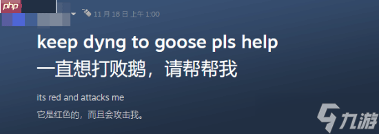 大鹅凶蛮已成国际玩家共识:老外也打不过《燕云十六声》的大鹅