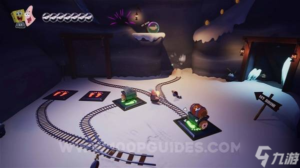 《海绵宝宝潮汐巨神》全电视位置分享 电视在哪里