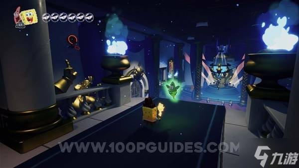 《海绵宝宝潮汐巨神》全电视位置分享 电视在哪里