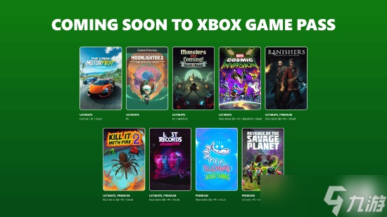 XGP新增:《飙酷车神》、漫威新作等多款游戏即将上线