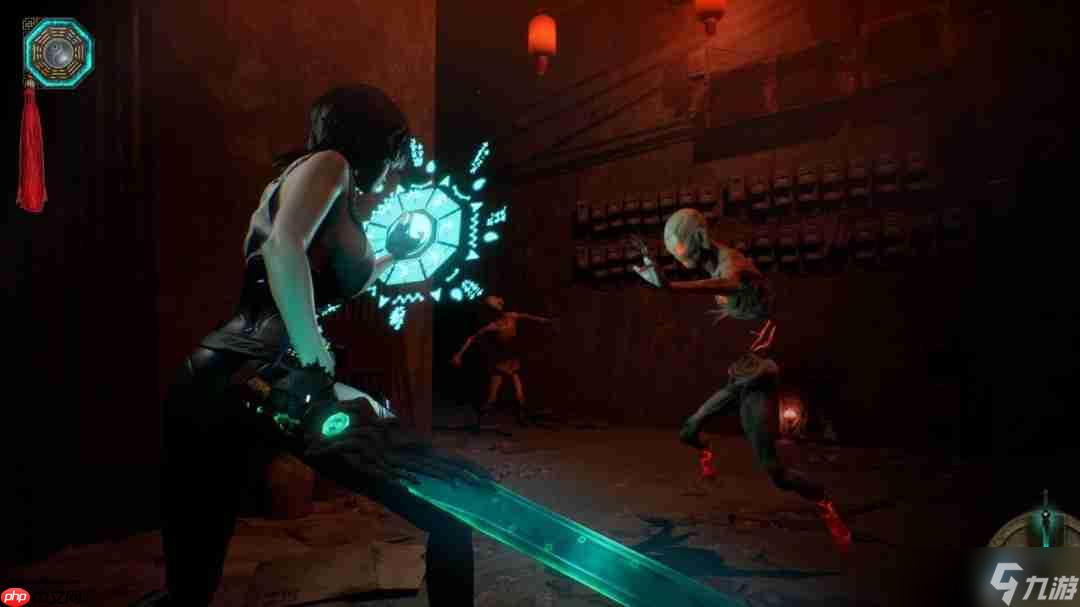动作冒险游戏《孽债未清》新实机 大雷美女杀怪