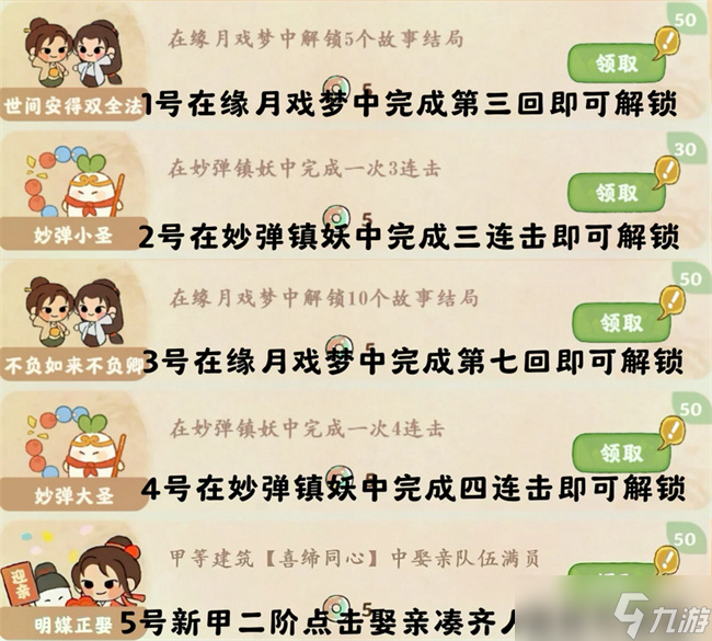 桃源深处有人家大话红尘隐藏成就攻略