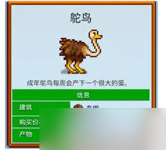 <a id='link_pop' class='keyword-tag' href='https://www.9game.cn/xlgwy/'>星露谷物语</a>中鸵鸟怎么获取