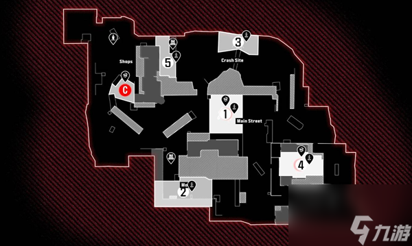 使命召唤黑色行动7炮火小镇地图点位有哪些-炮火小镇地图点位一览