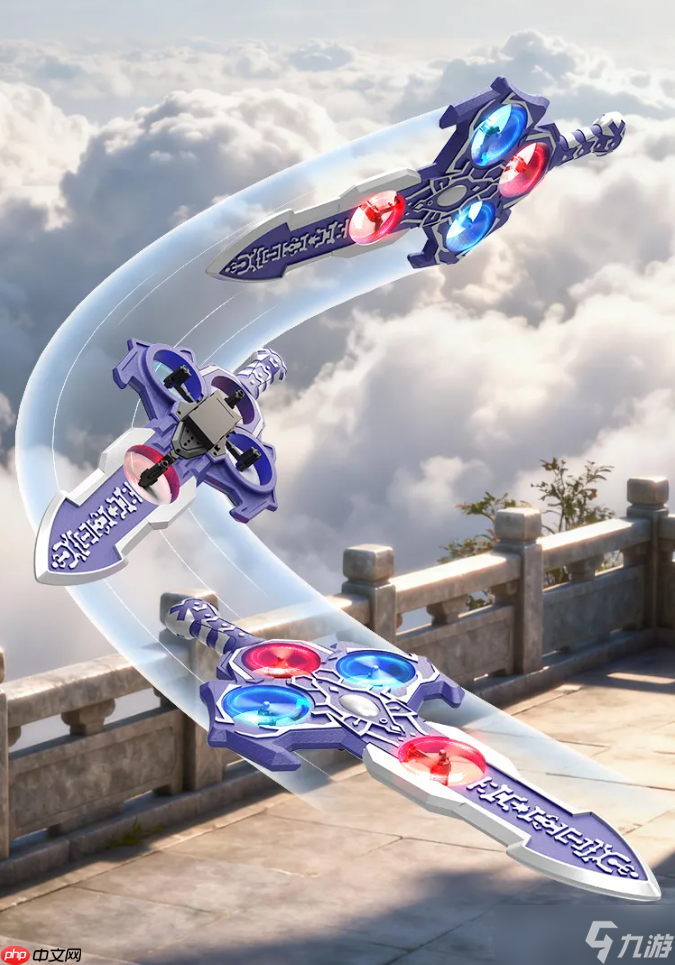 《仙剑奇侠传》官方魔剑飞行器问世：一键翻滚急停