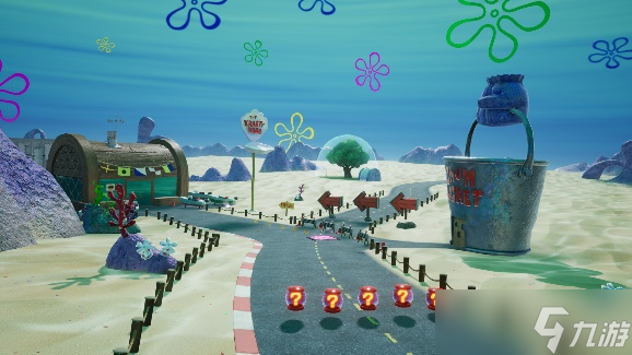 《索尼克赛车 交叉世界》付费DLC第二弹“海绵宝宝”今日正式上线！