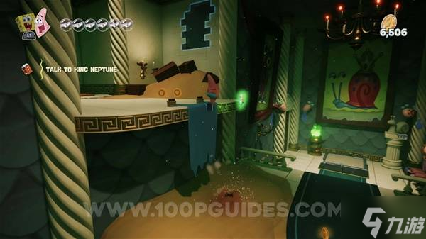 《海绵宝宝潮汐巨神》全电视位置分享 电视在哪里