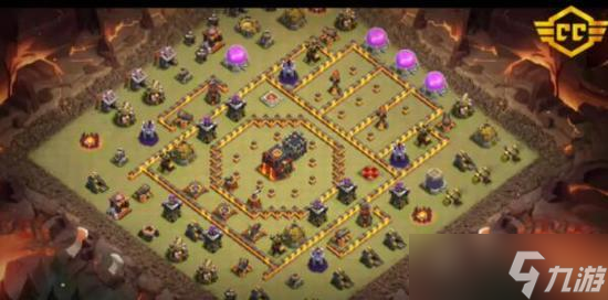 部落冲突10本最强布阵可复制 部落冲突10本2025公认神阵