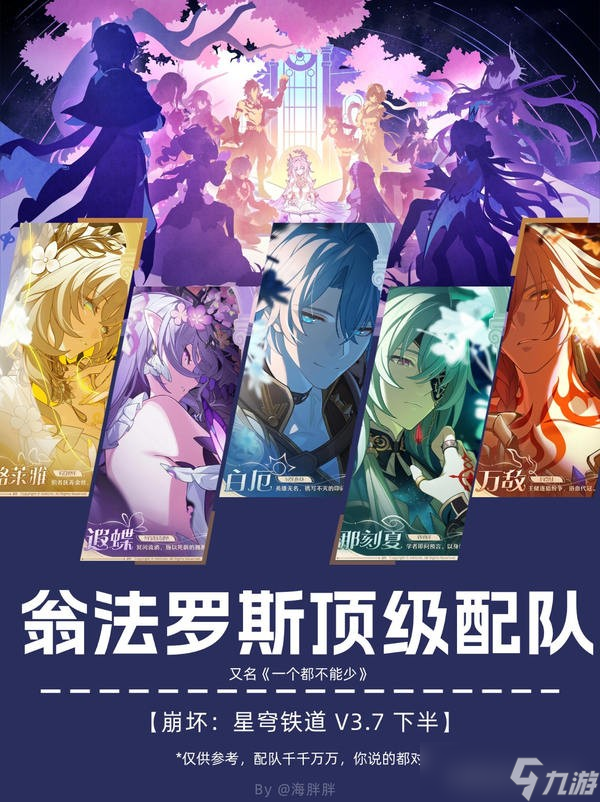 《崩坏：星穹铁道》【v3.7】翁法罗斯顶级配队