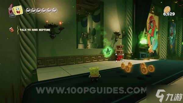 《海绵宝宝潮汐巨神》全电视位置分享 电视在哪里