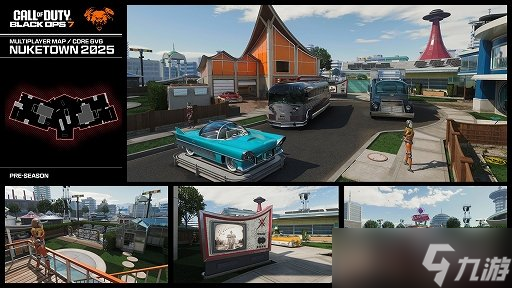 《使命召唤 黑色行动7》新地图“核弹镇”预告公开