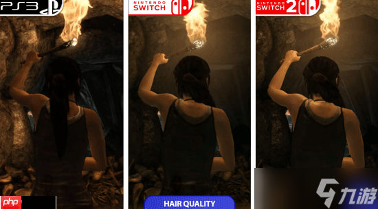 《古墓丽影 决定版》NS&NS2版对比PS3版 画面还不如原版