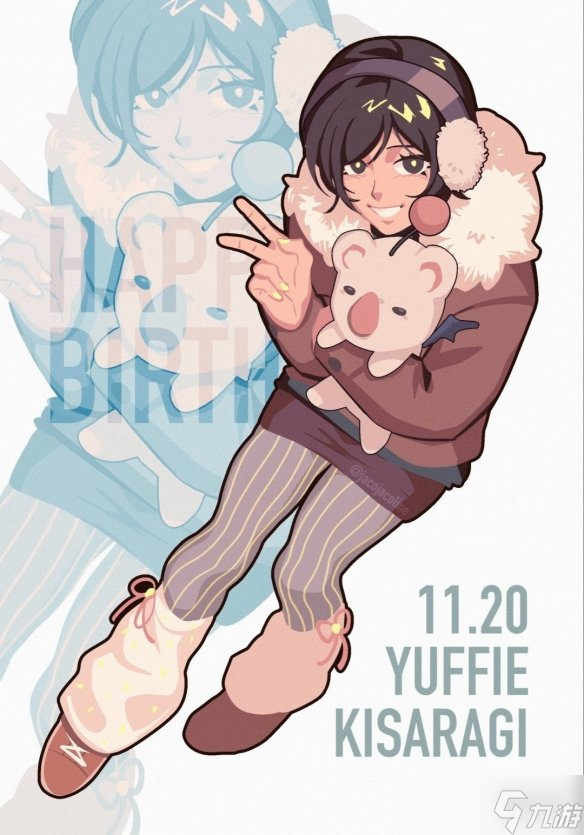 尤菲生日快乐 《最终幻想7》人气女忍者贺图大赏